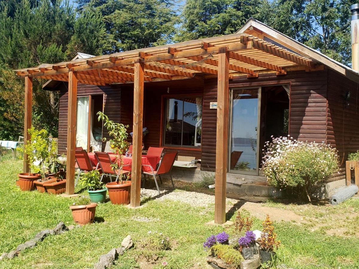 Cabanas Ayalen Con Vista Al Lago 푸콘 객실 사진