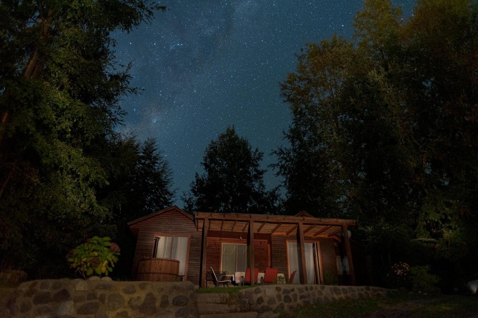 Cabanas Ayalen Con Vista Al Lago 푸콘 외부 사진