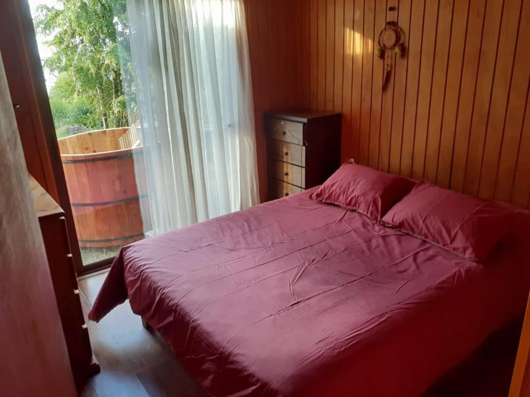 Cabanas Ayalen Con Vista Al Lago 푸콘 객실 사진