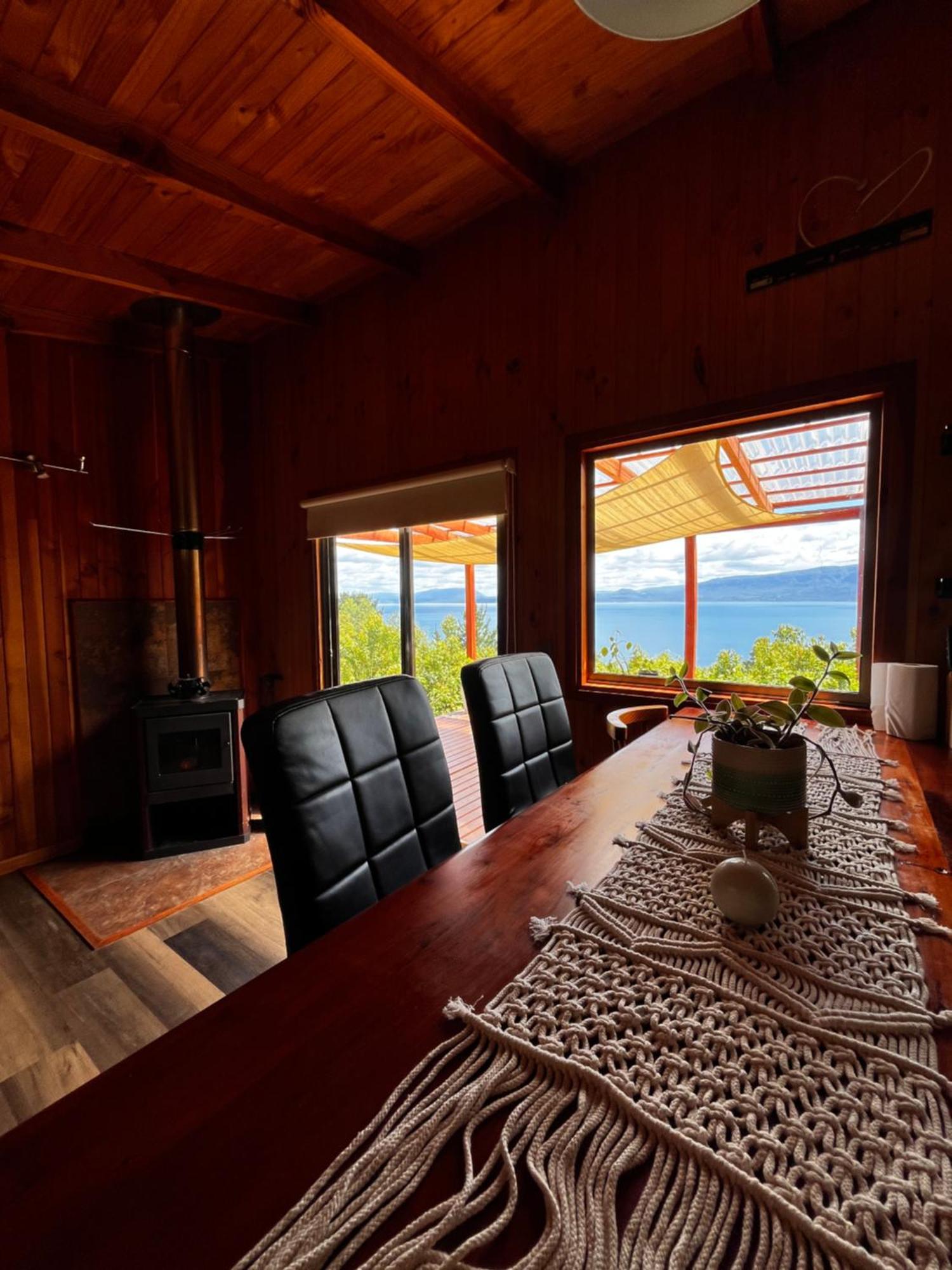 Cabanas Ayalen Con Vista Al Lago 푸콘 외부 사진