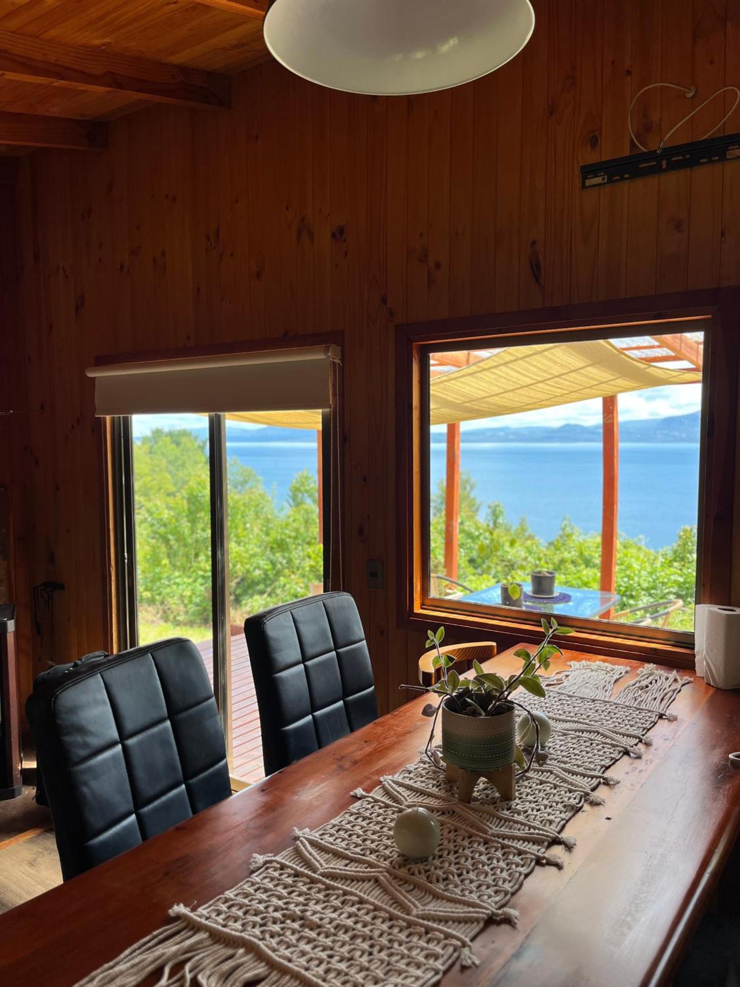 Cabanas Ayalen Con Vista Al Lago 푸콘 외부 사진