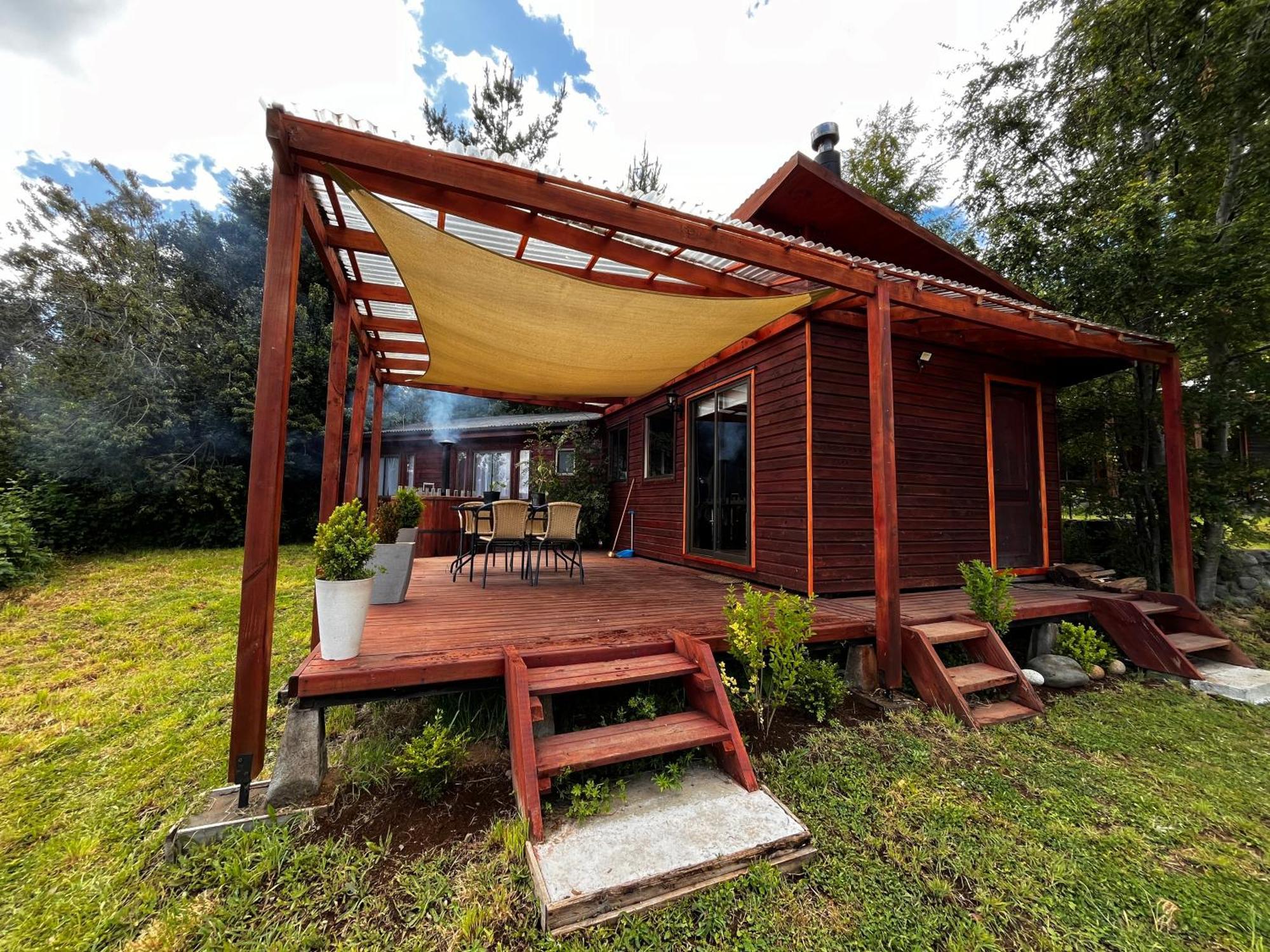 Cabanas Ayalen Con Vista Al Lago 푸콘 외부 사진