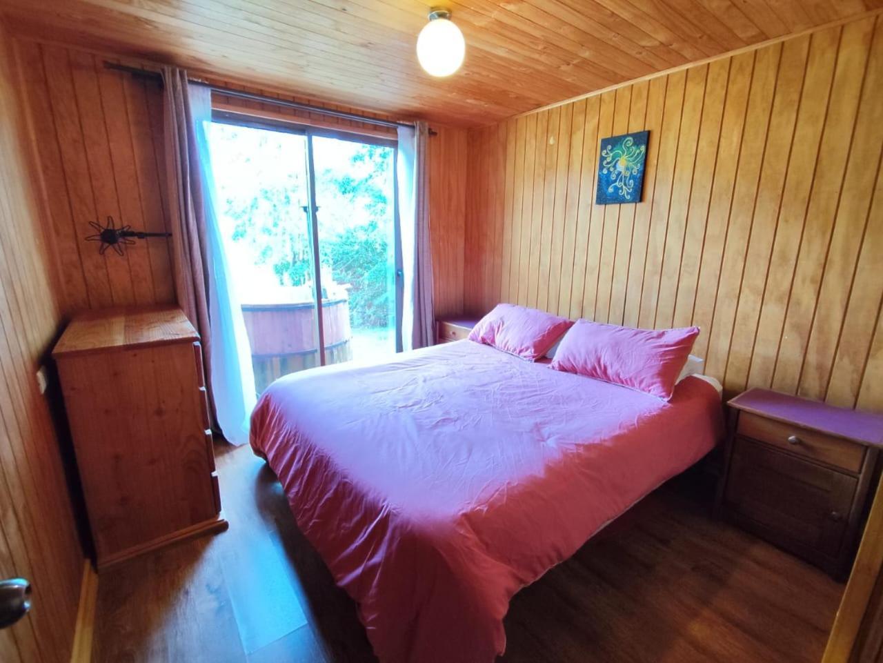 Cabanas Ayalen Con Vista Al Lago 푸콘 객실 사진