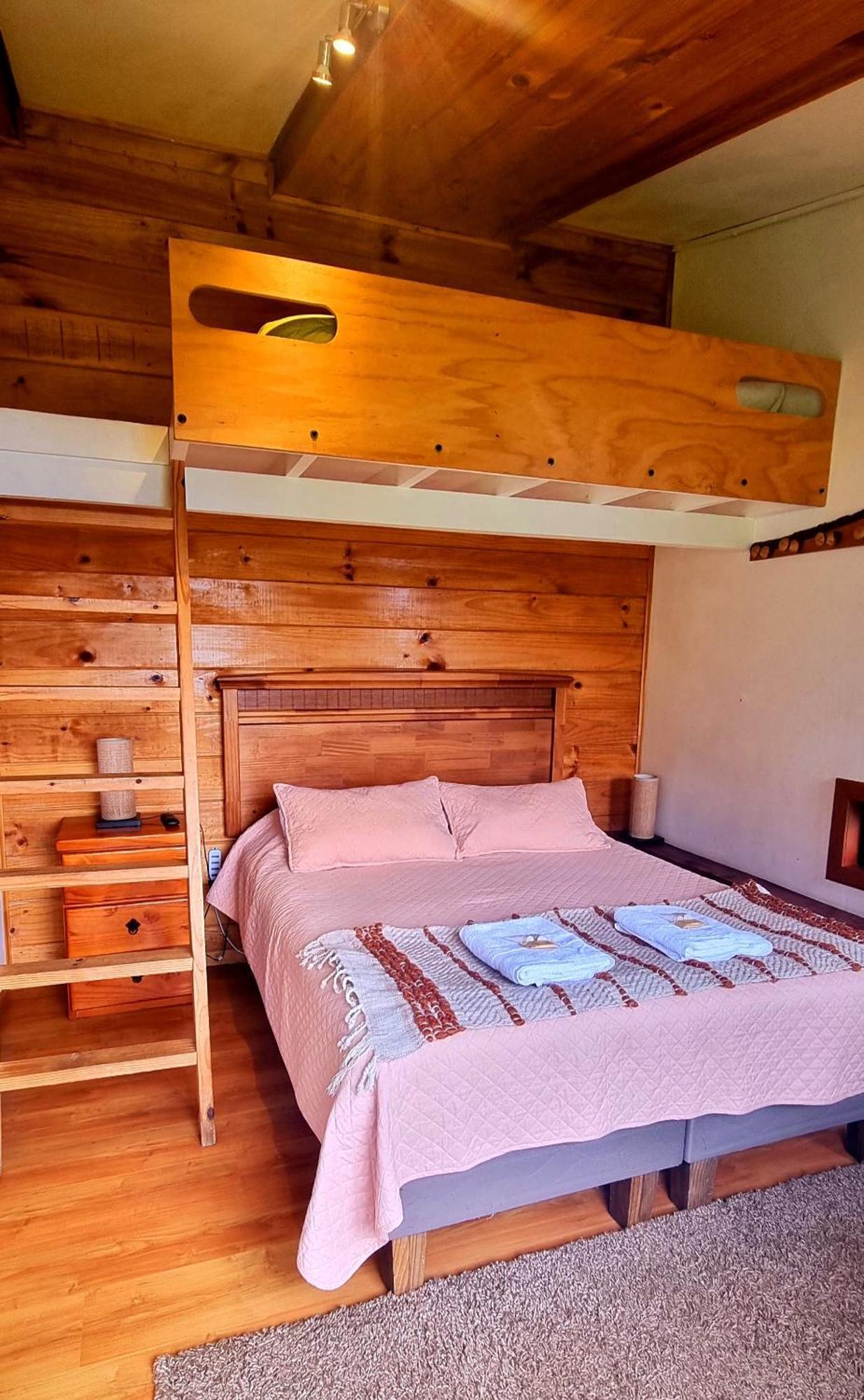 Cabanas Ayalen Con Vista Al Lago 푸콘 외부 사진