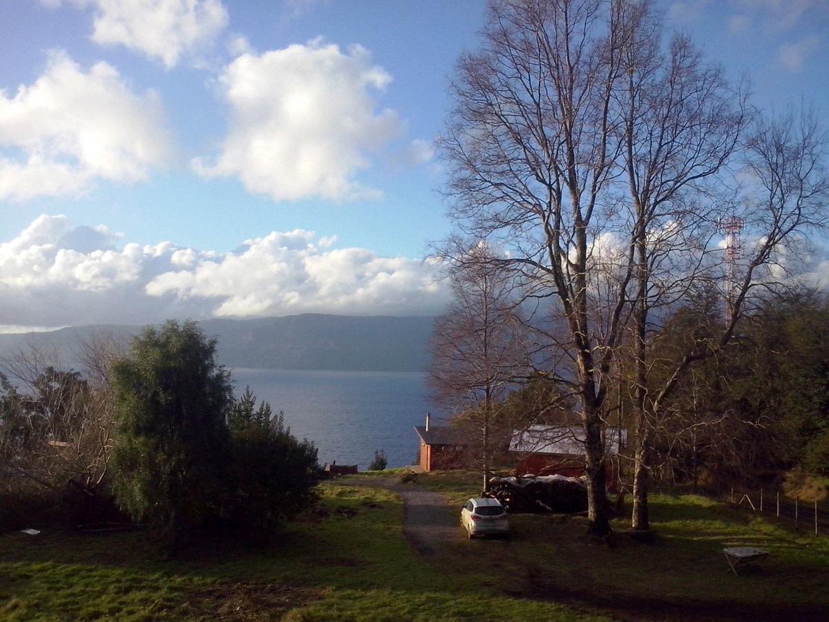 Cabanas Ayalen Con Vista Al Lago 푸콘 외부 사진