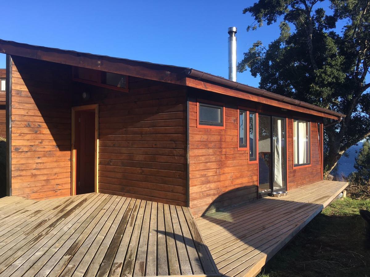 Cabanas Ayalen Con Vista Al Lago 푸콘 외부 사진