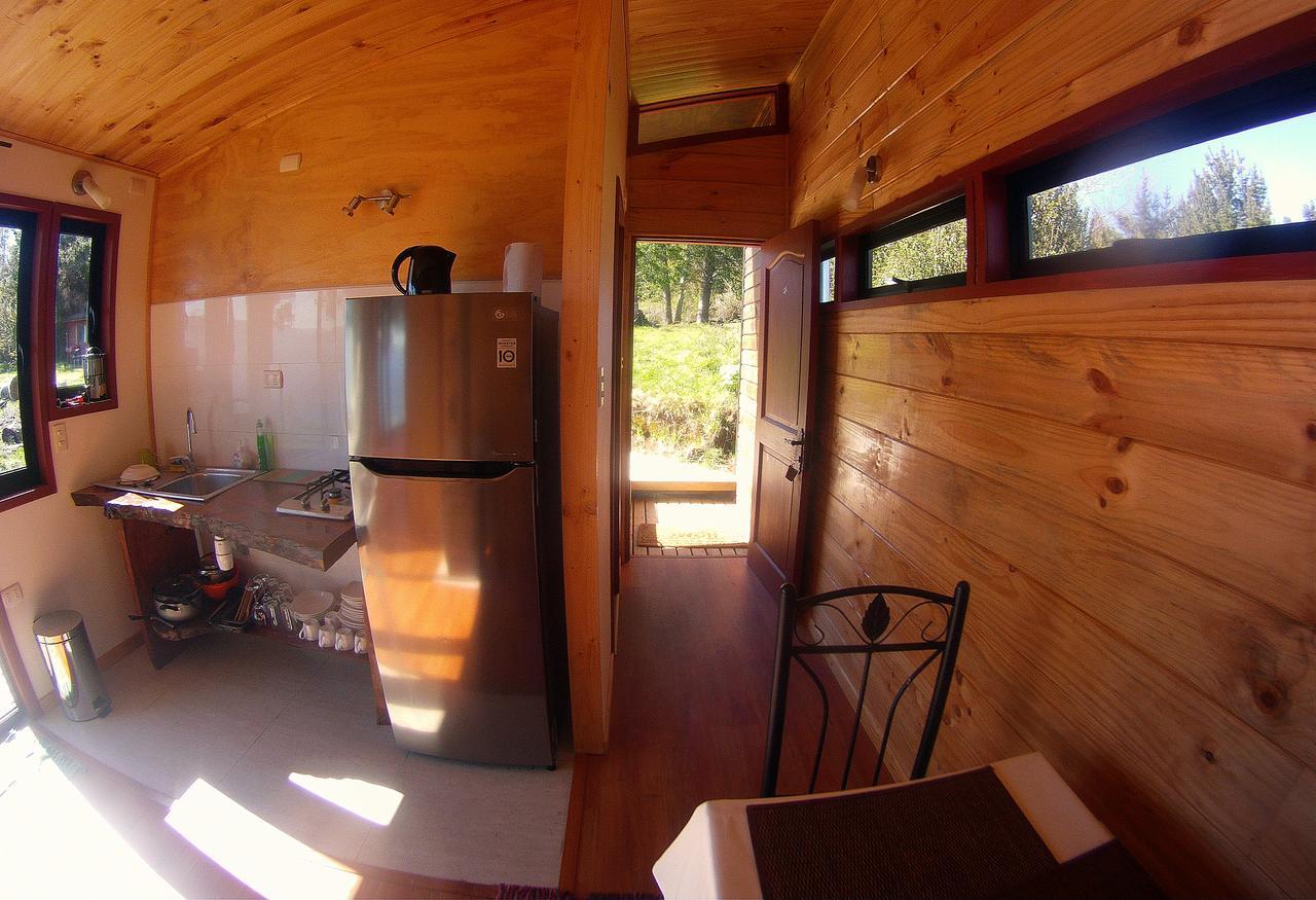 Cabanas Ayalen Con Vista Al Lago 푸콘 외부 사진