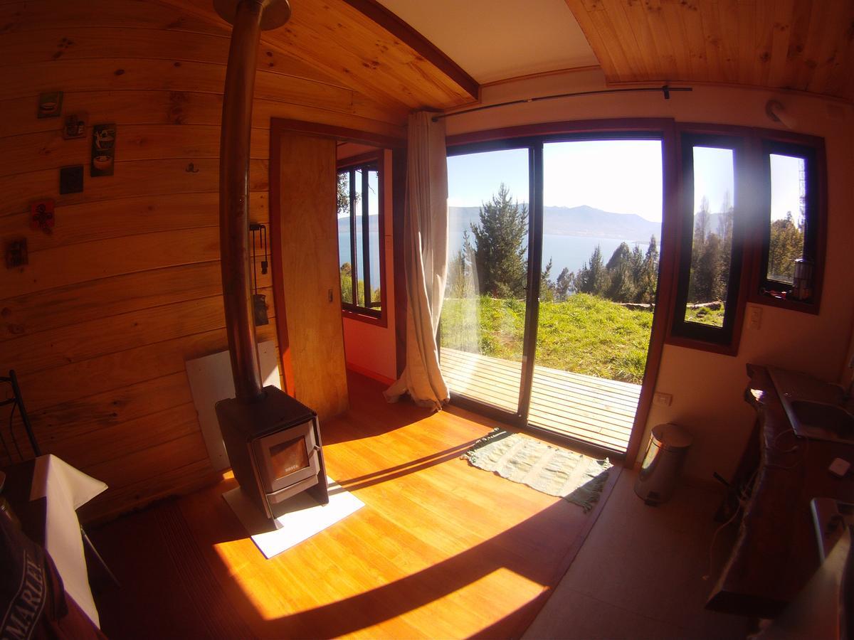 Cabanas Ayalen Con Vista Al Lago 푸콘 외부 사진
