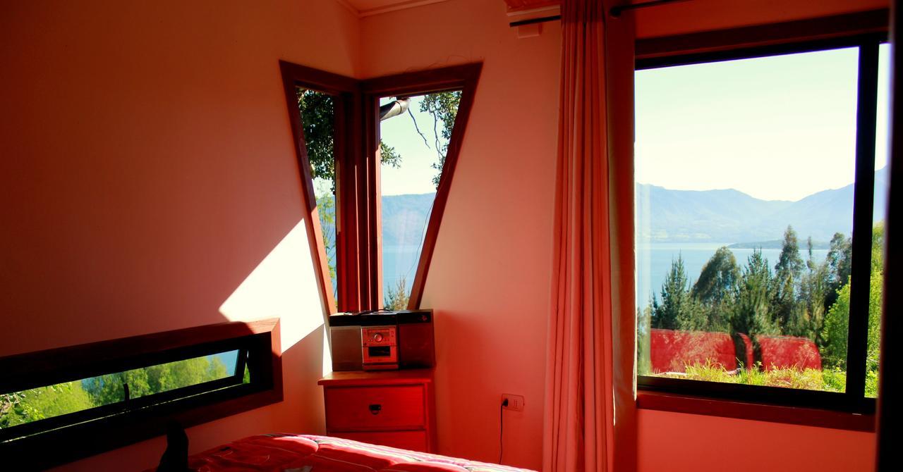 Cabanas Ayalen Con Vista Al Lago 푸콘 외부 사진