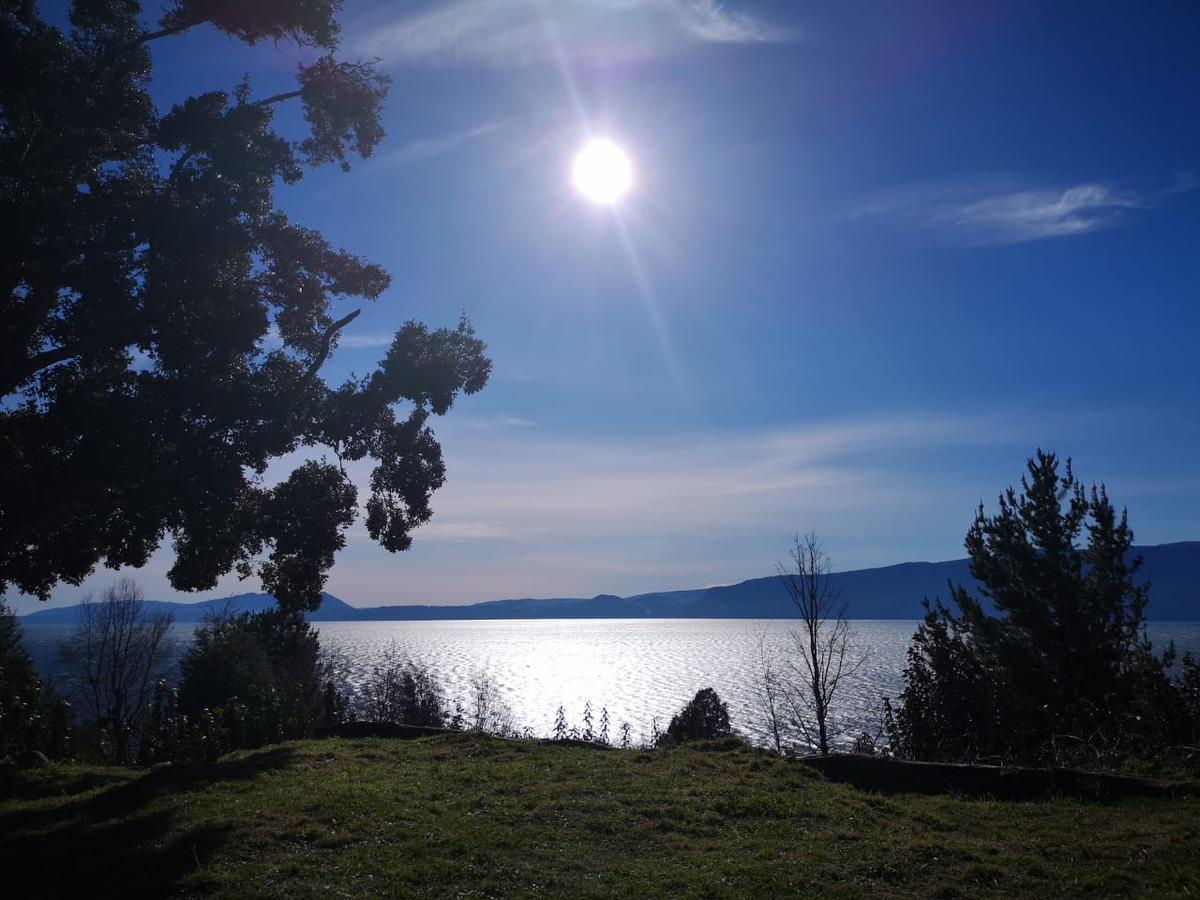 Cabanas Ayalen Con Vista Al Lago 푸콘 외부 사진