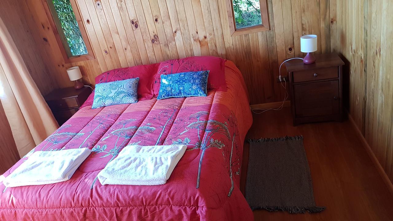 Cabanas Ayalen Con Vista Al Lago 푸콘 외부 사진