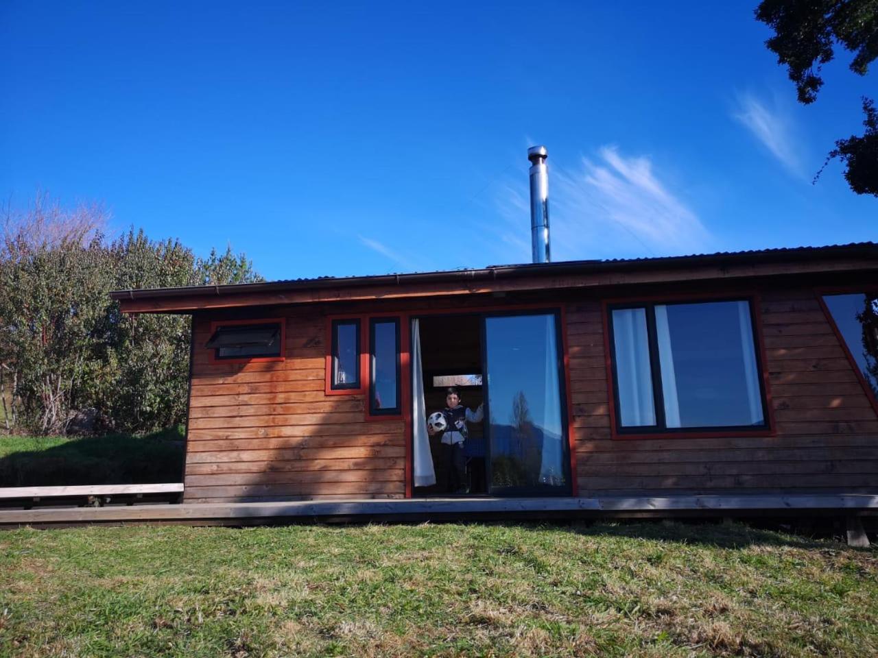Cabanas Ayalen Con Vista Al Lago 푸콘 외부 사진